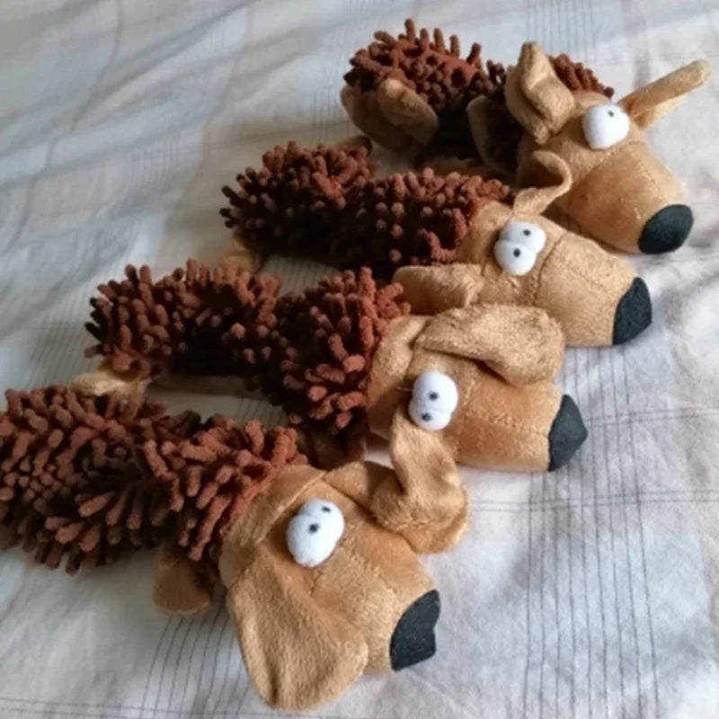 Small Dog Squeaky Plush Toy