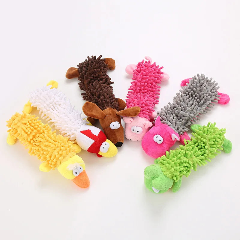 Small Dog Squeaky Plush Toy