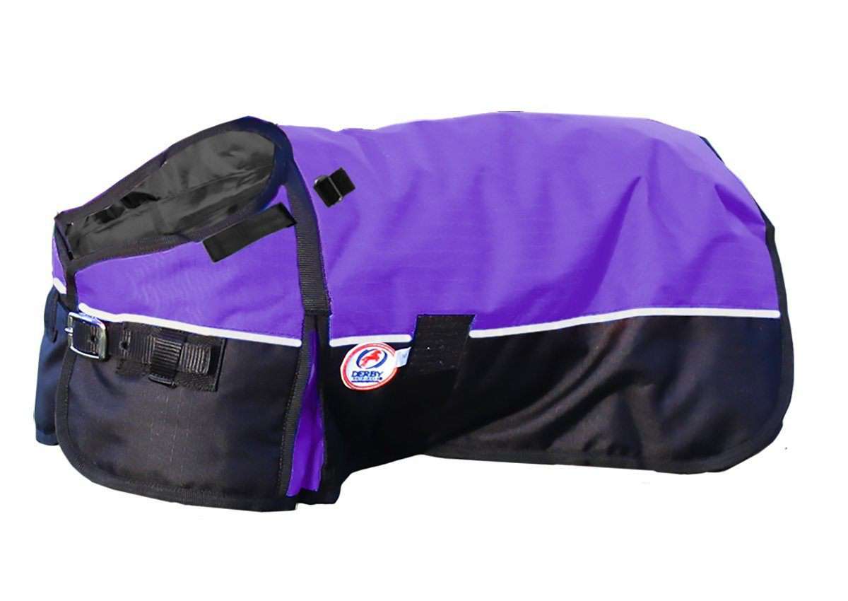 Tough Reflective Waterproof Ripstop Nylon Winter Dog Coat 150g Polyfil