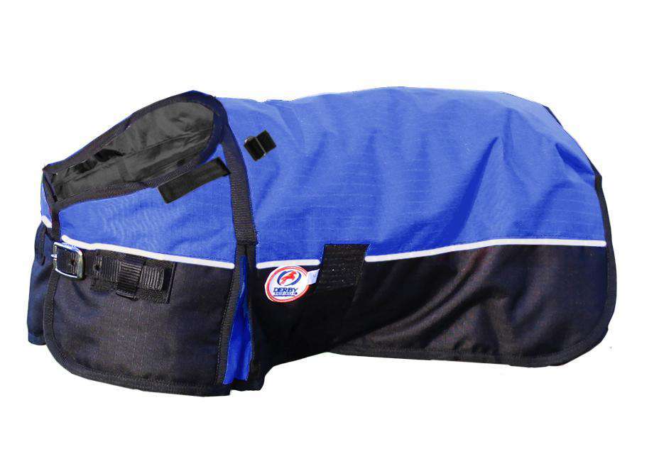 Tough Reflective Waterproof Ripstop Nylon Winter Dog Coat 150g Polyfil