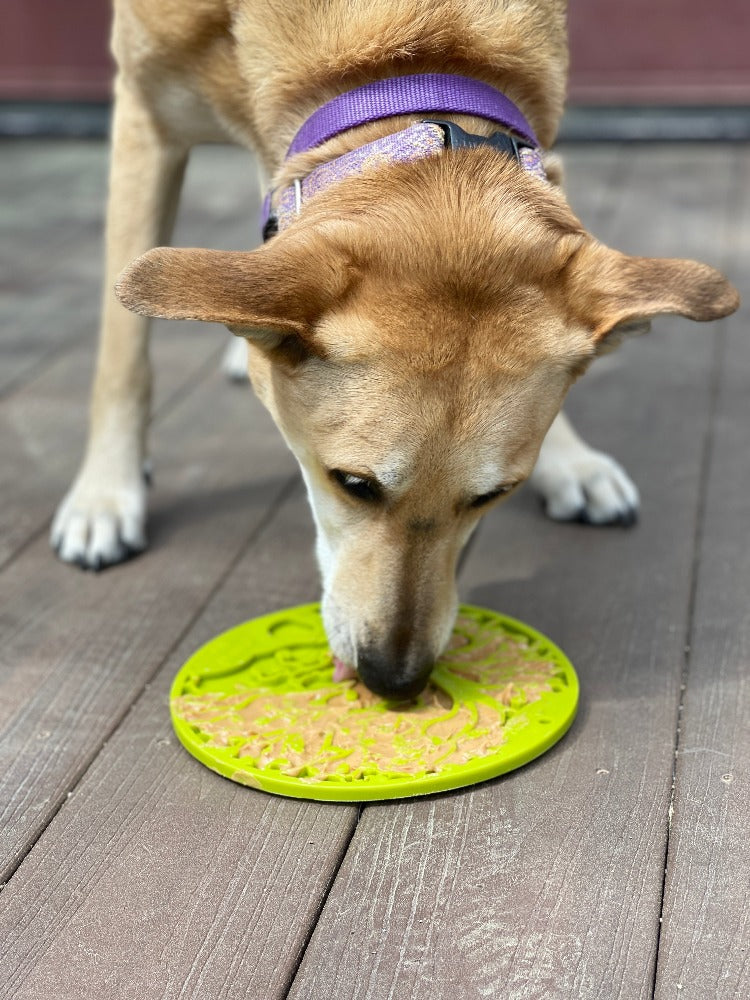 Tree of Life eMat - Enrichment Lick Mat For Dogs and Cats - With Suction Cups