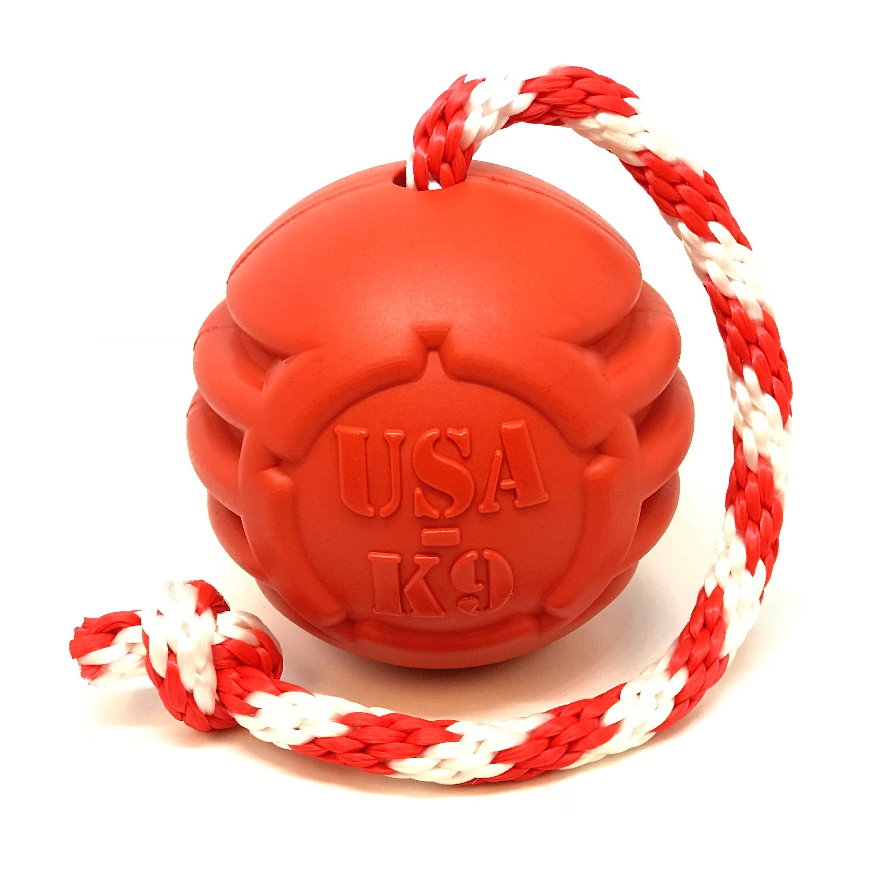USA-K9 Stars and Stripes Rubber Dog Toy