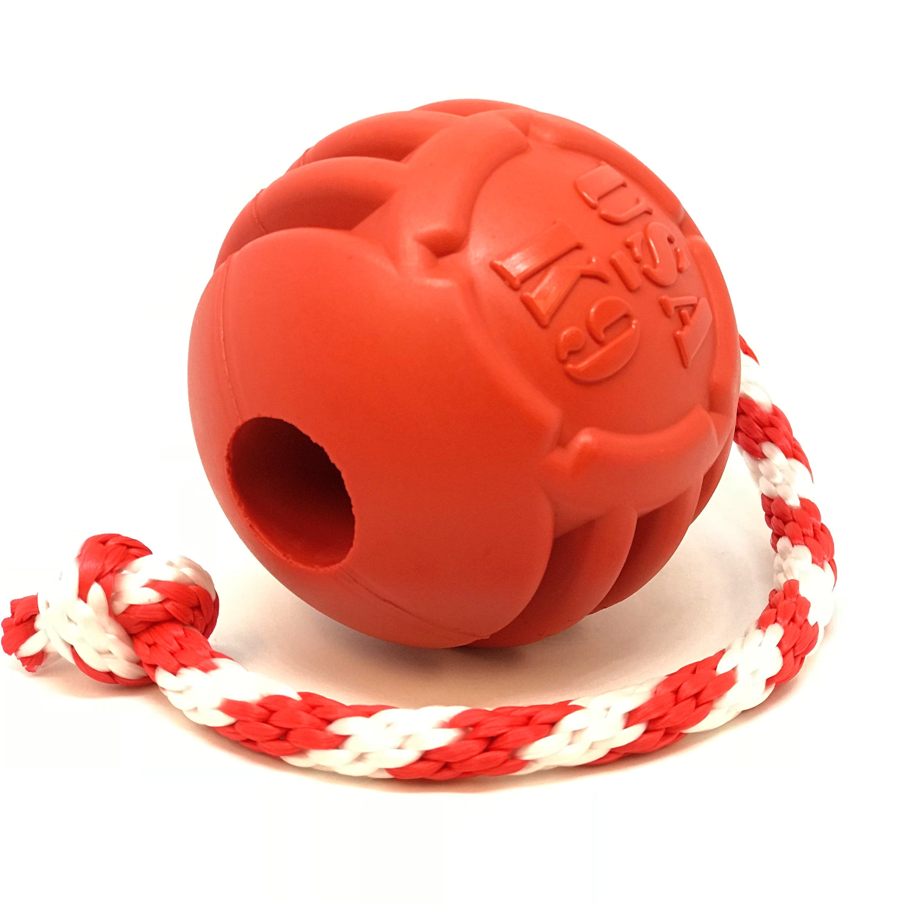 USA-K9 Stars and Stripes Rubber Dog Toy