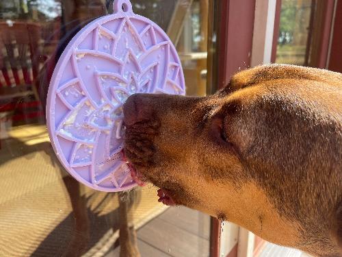 Enrichment Lick Mat For Dogs and Cats - With Suction Cups | USA Made