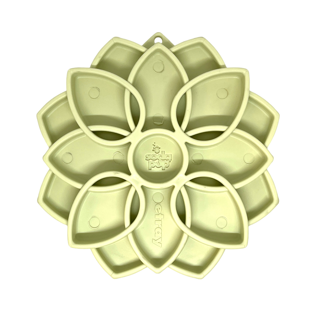 Mandala Slow Feeder Dog Bowl with Suction Cups