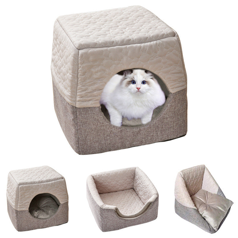 All Season Multi-purpose cat house, small dog pet nest