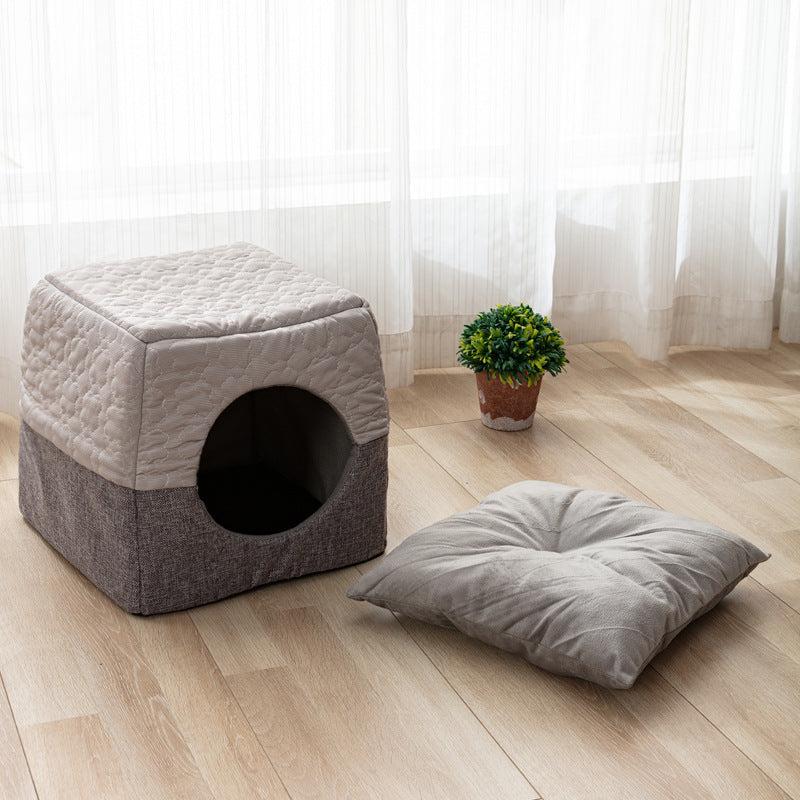 All Season Multi-purpose cat house, small dog pet nest
