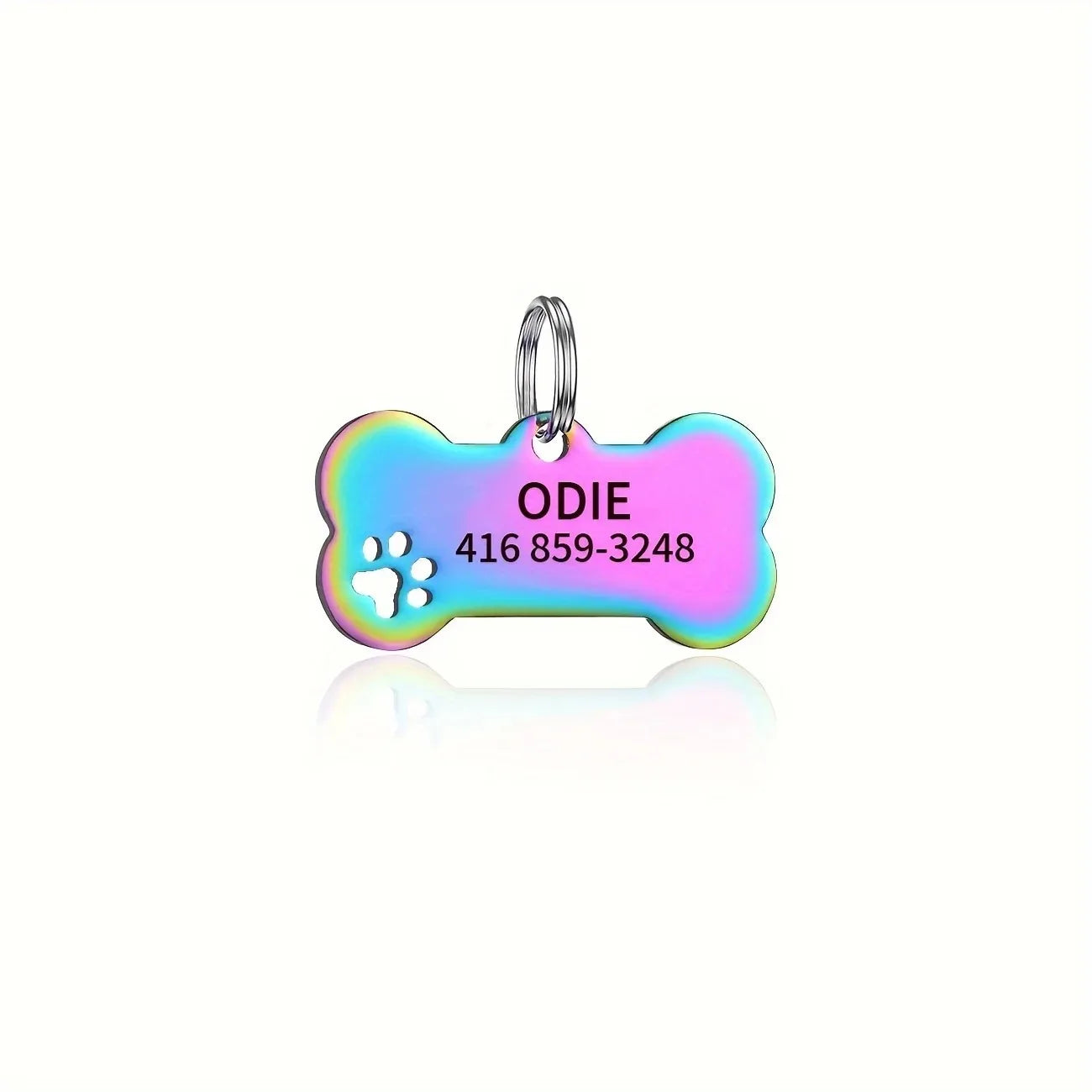 Personalized Dog Cat ID Tag | Custom Engraved