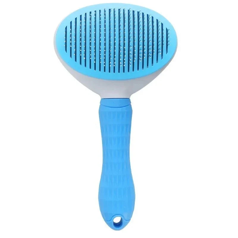 Pet Hair Remover Brush For Dogs Cats Grooming Self Cleaning