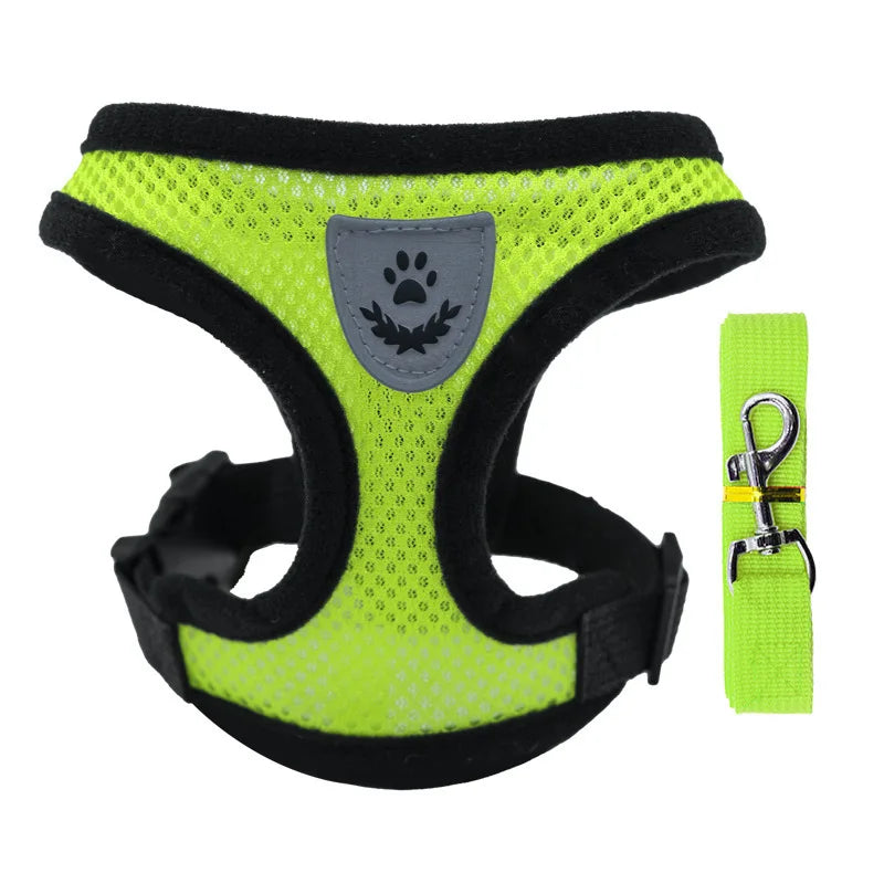 Puppy, Cat Harness Polyester Adjustable Mesh
