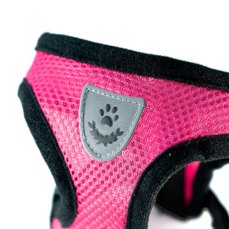 Puppy, Cat Harness Polyester Adjustable Mesh
