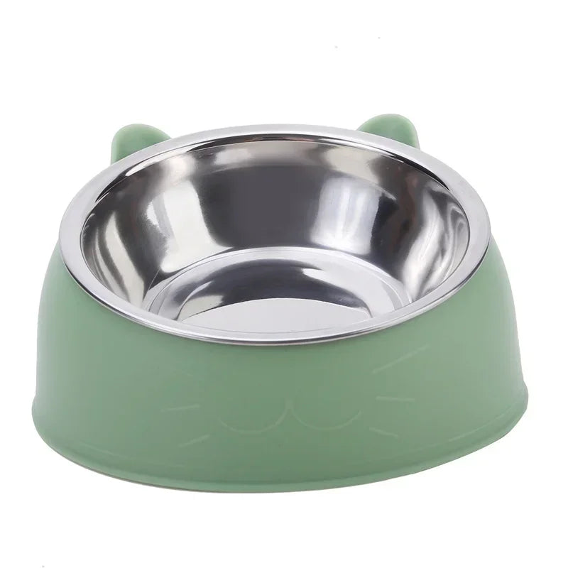 Stainless Steel Cat Bowl with Non Slip Base