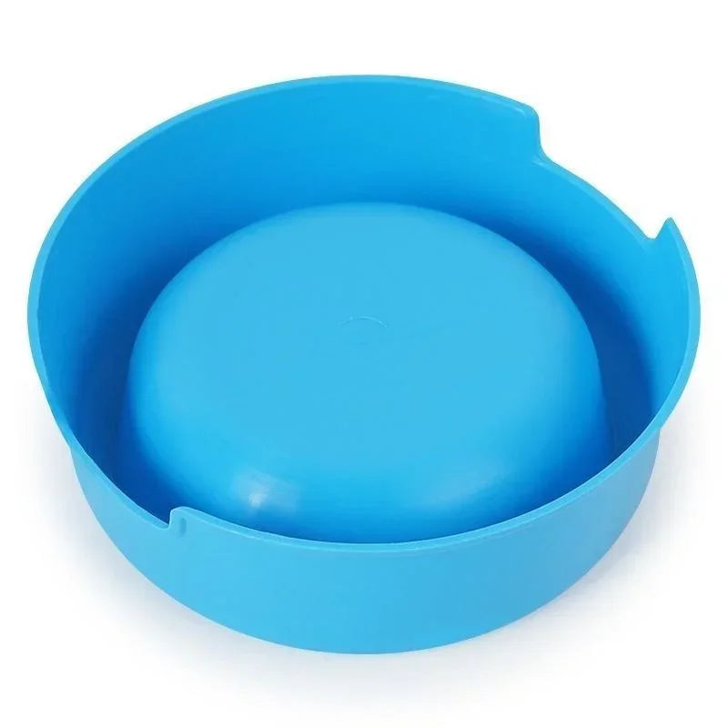 Pet Bowls Dog Cat Plastic Food Feeding Water Dish