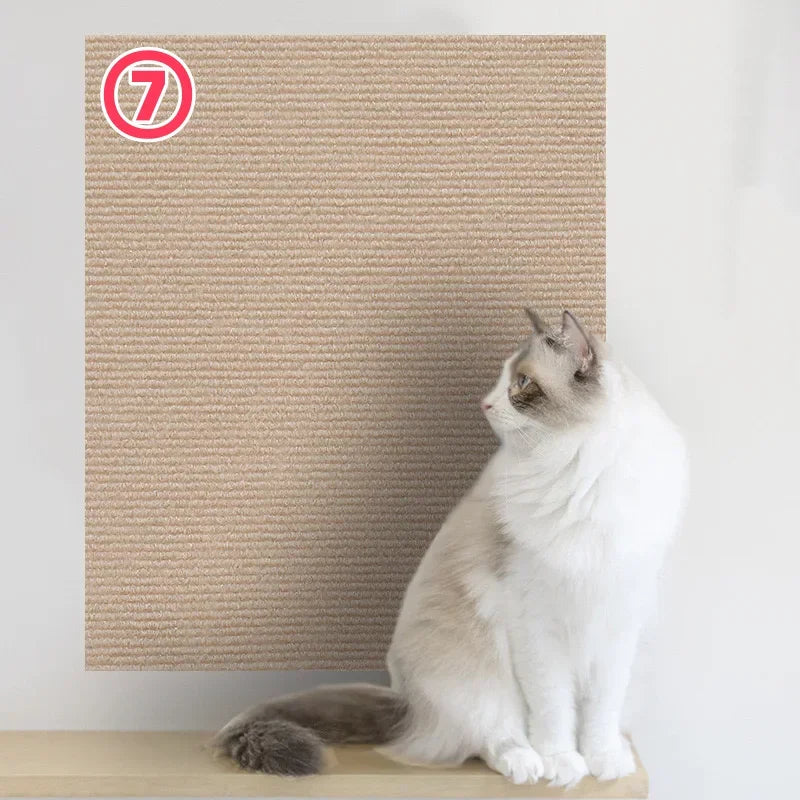 Trimmable Self-Adhesive Carpet Cats Scratch Board