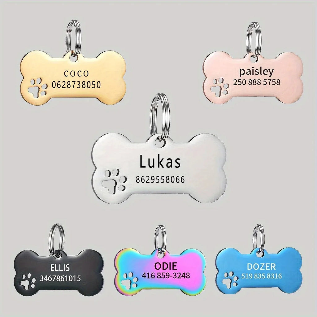 Personalized Dog Cat ID Tag | Custom Engraved