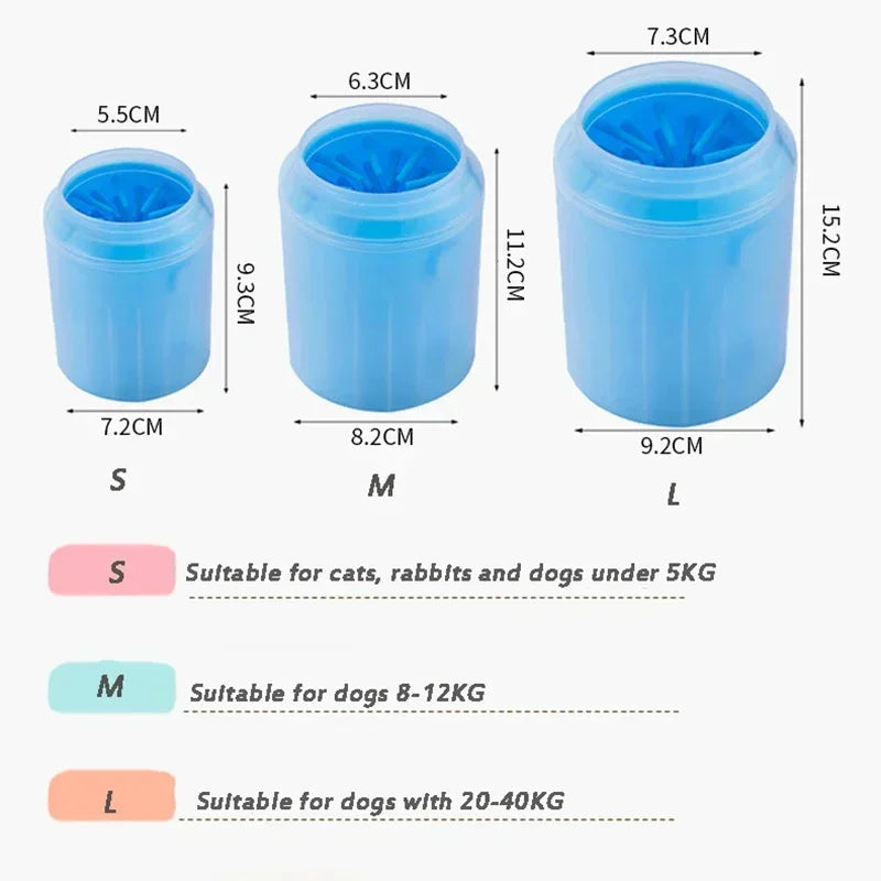 Portable Pet Foot Washing Cup