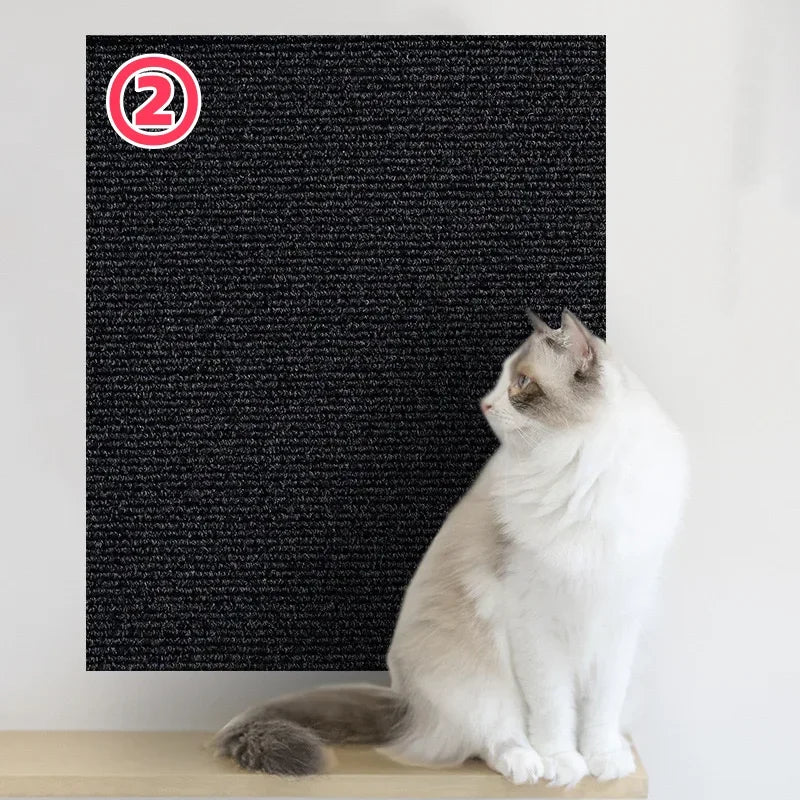 Trimmable Self-Adhesive Carpet Cats Scratch Board