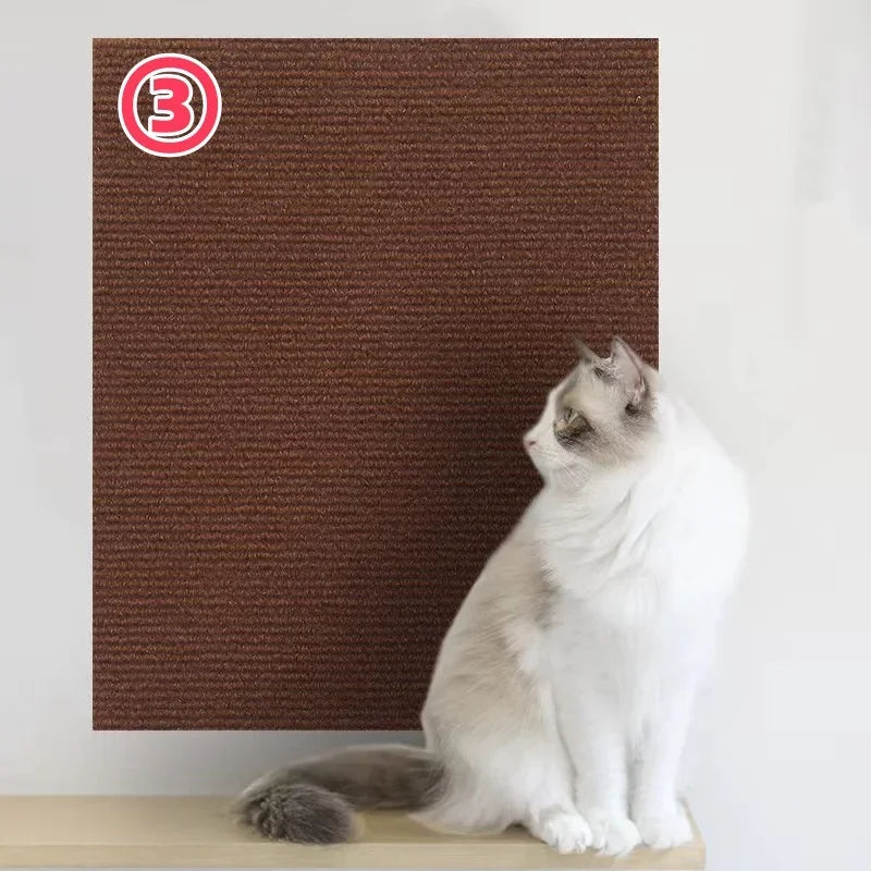 Trimmable Self-Adhesive Carpet Cats Scratch Board
