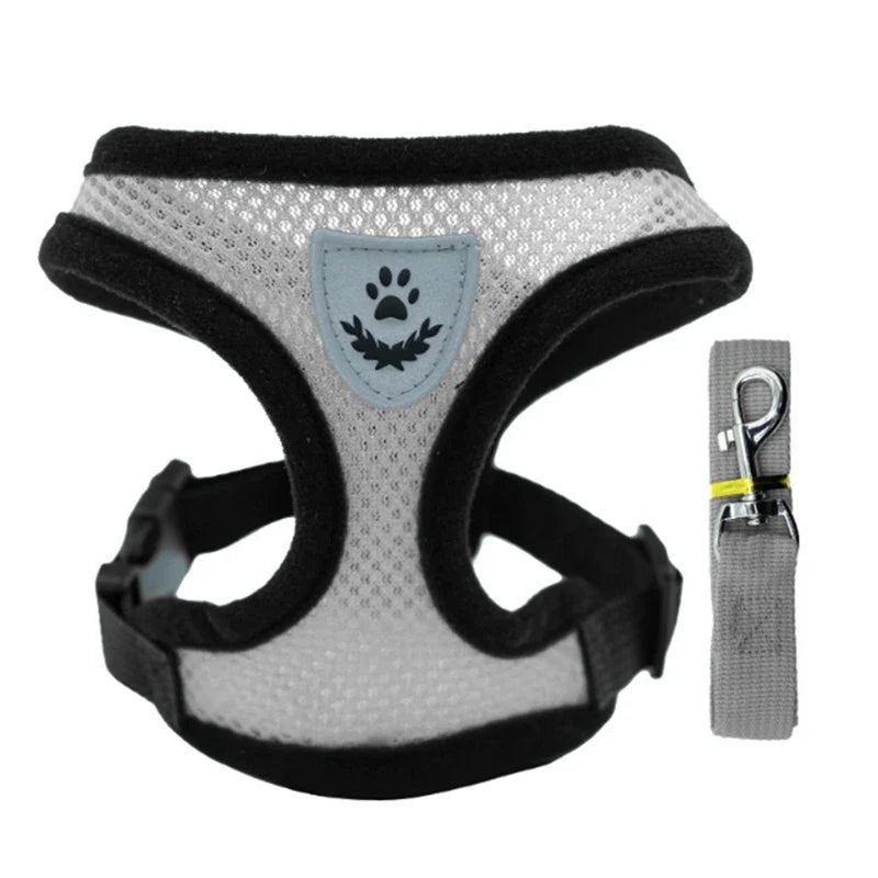 Puppy, Cat Harness Polyester Adjustable Mesh