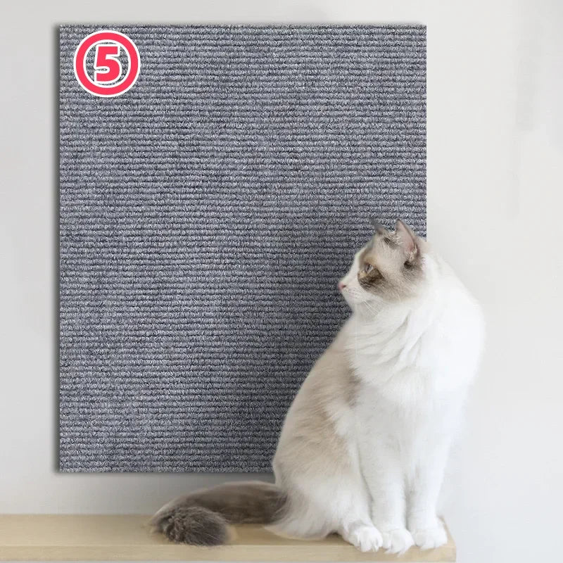 Trimmable Self-Adhesive Carpet Cats Scratch Board