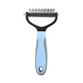 Stainless Steel Double Sided Pet Grooming Brush Removing Tangles