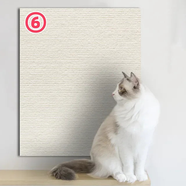Trimmable Self-Adhesive Carpet Cats Scratch Board
