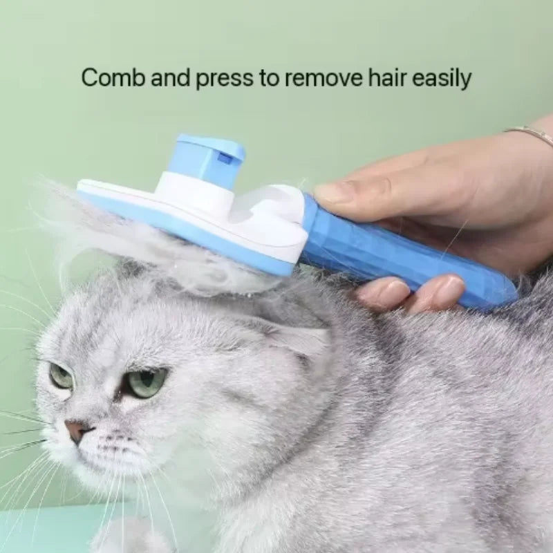 Self Cleaning Pet Deshedding Comb