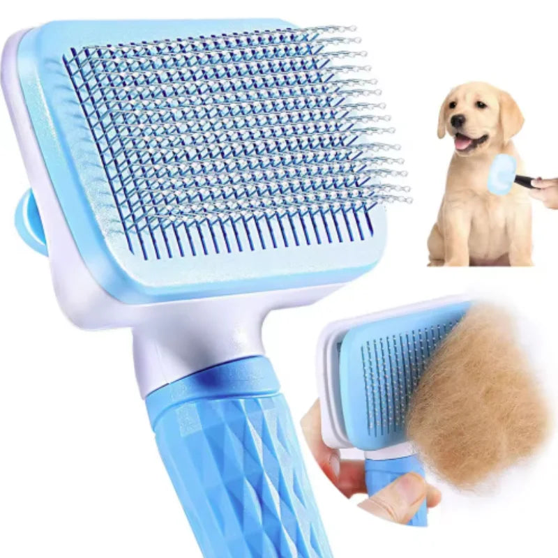 Self Cleaning Pet Deshedding Comb