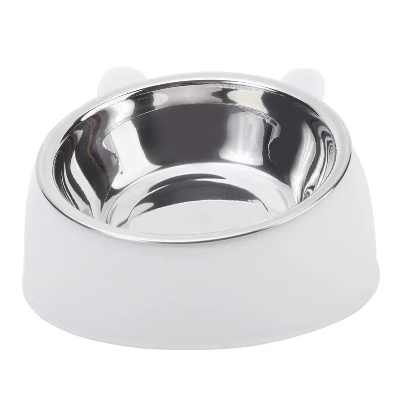 Stainless Steel Cat Bowl with Non Slip Base