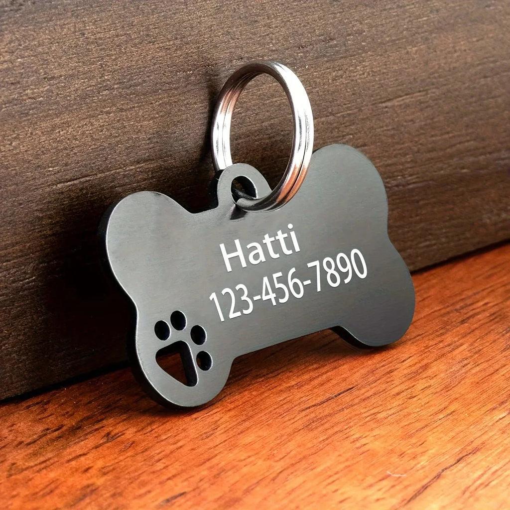 Personalized Dog Cat ID Tag | Custom Engraved