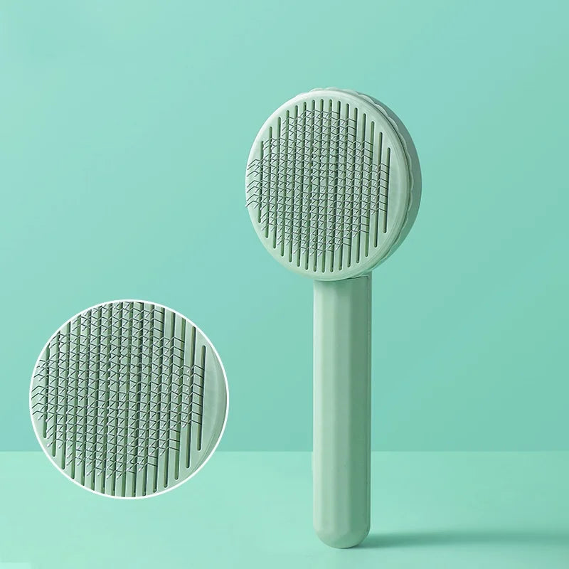 Self Cleaning Pet Deshedding Comb