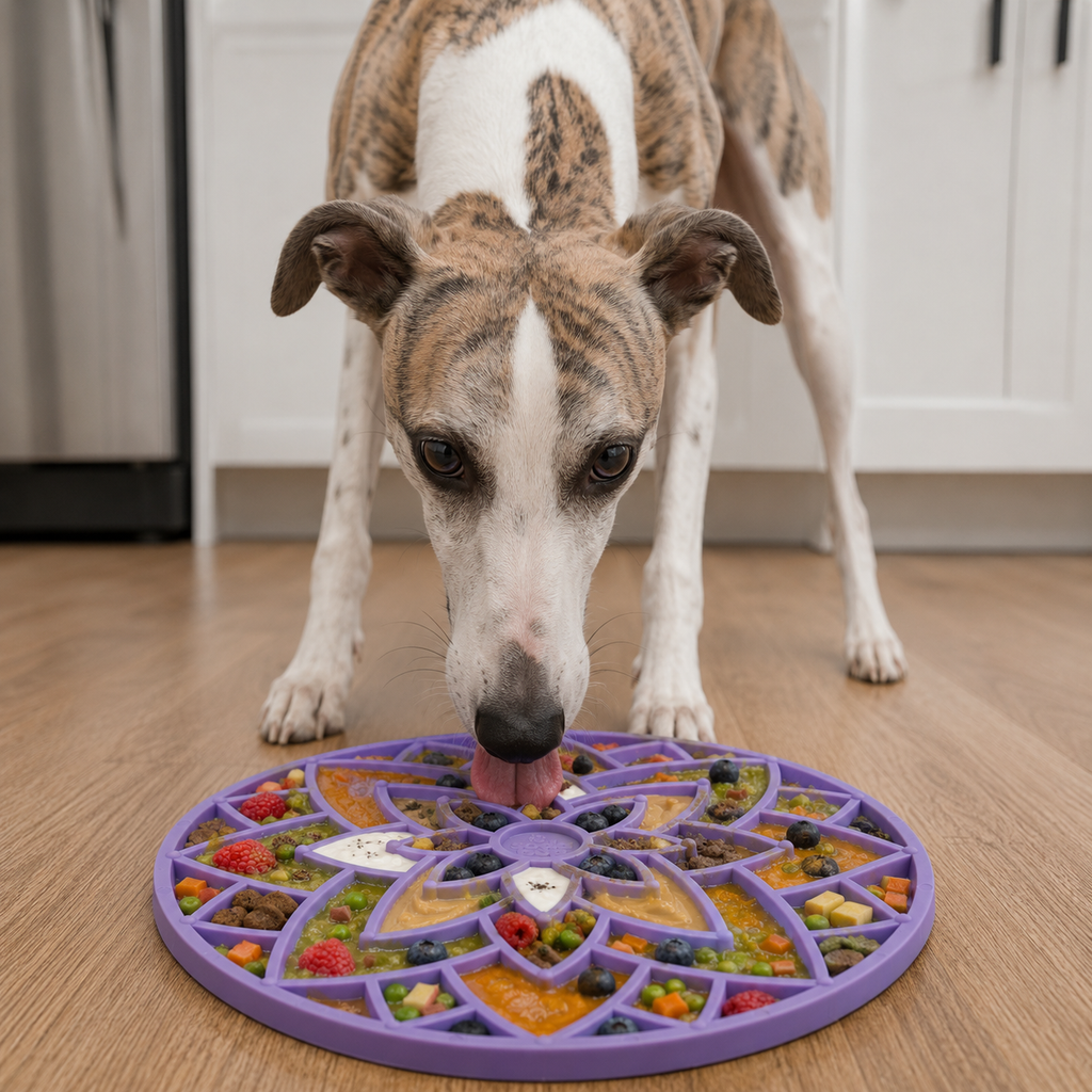 Enrichment Lick Mat For Dogs and Cats - With Suction Cups | USA Made