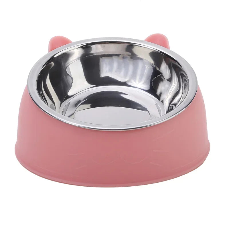 Stainless Steel Cat Bowl with Non Slip Base