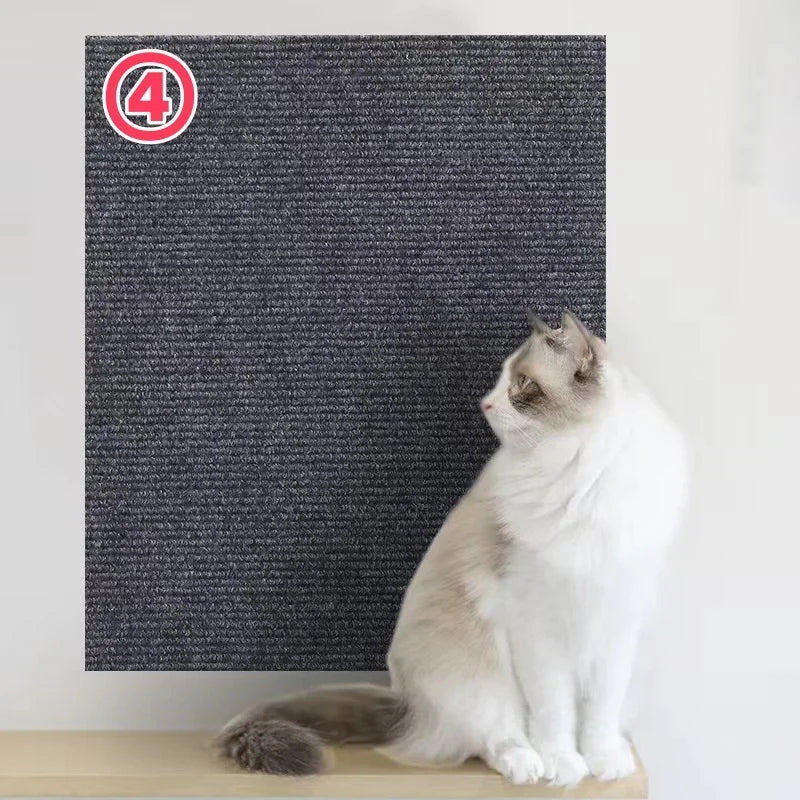 Trimmable Self-Adhesive Carpet Cats Scratch Board