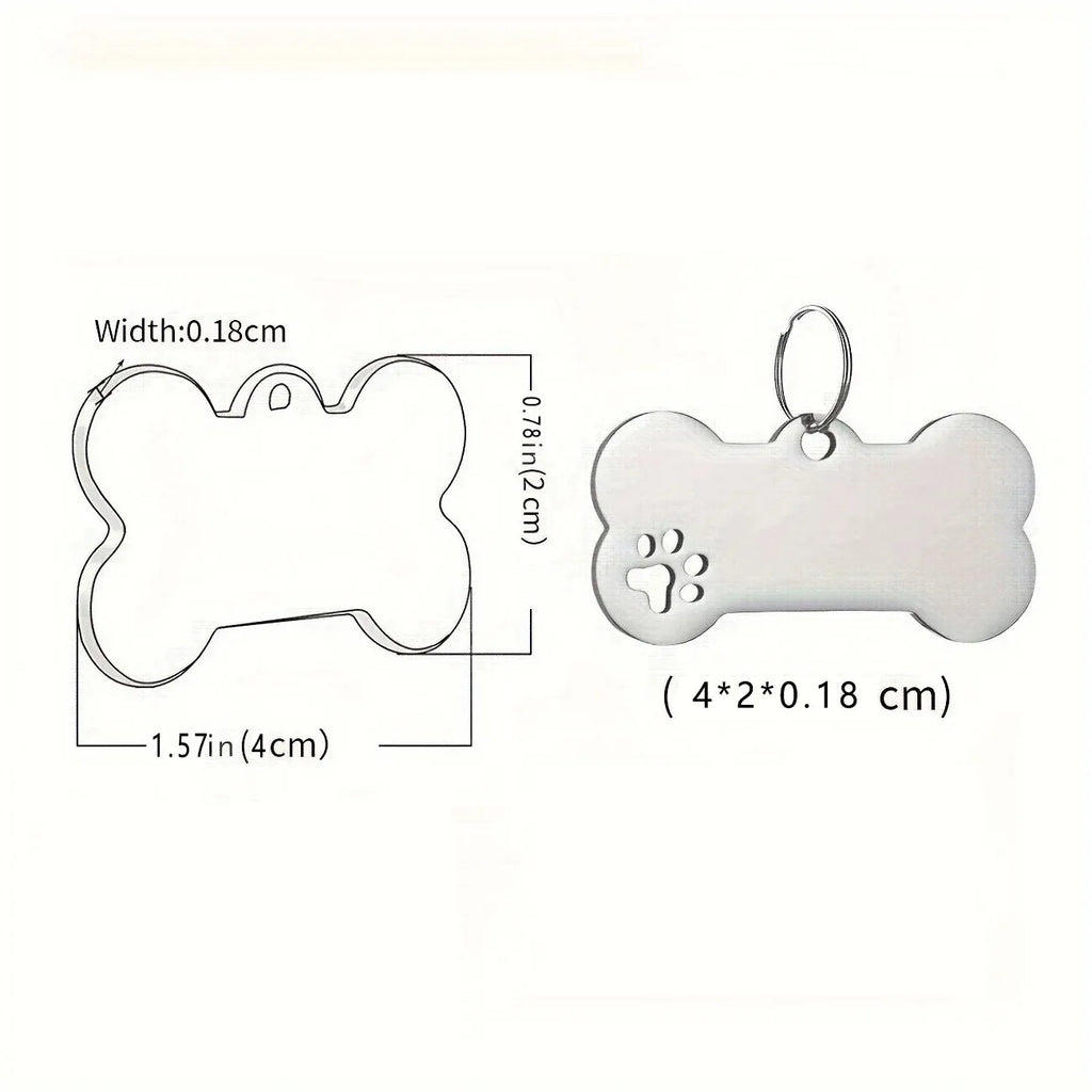 Personalized Dog Cat ID Tag | Custom Engraved