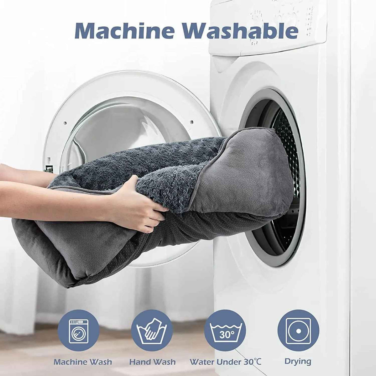 Washable Orthopedic Dog Bed – Calming Sofa for Small to Large Dogs