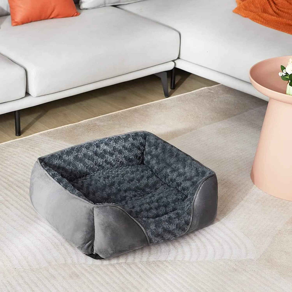Washable Orthopedic Dog Bed – Calming Sofa for Small to Large Dogs