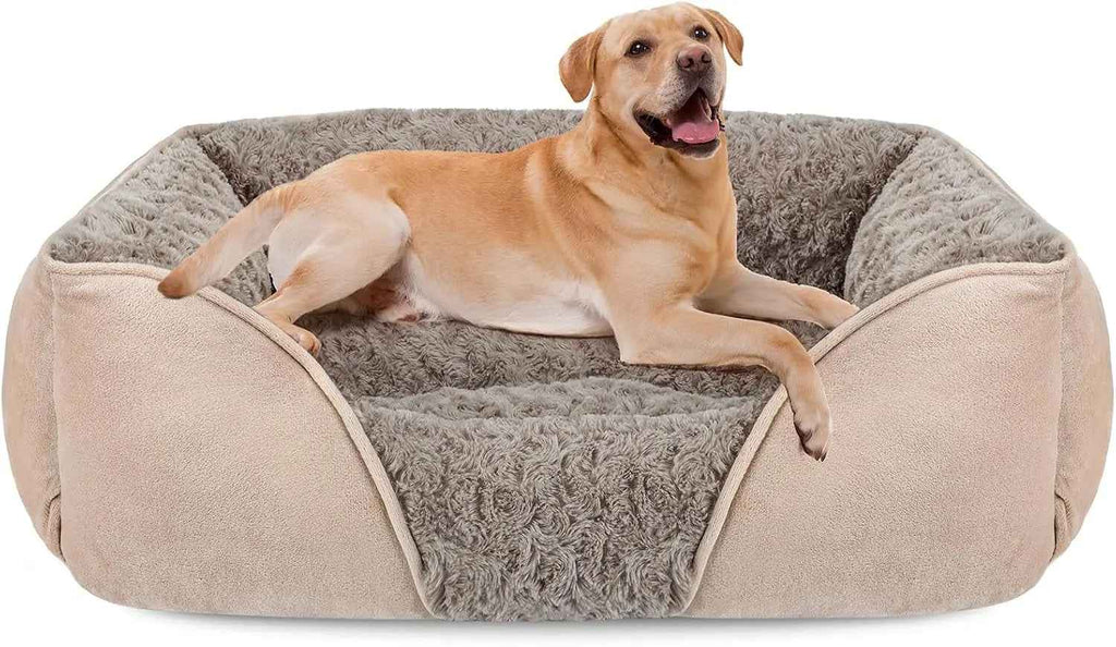 Washable Orthopedic Dog Bed – Calming Sofa for Small to Large Dogs