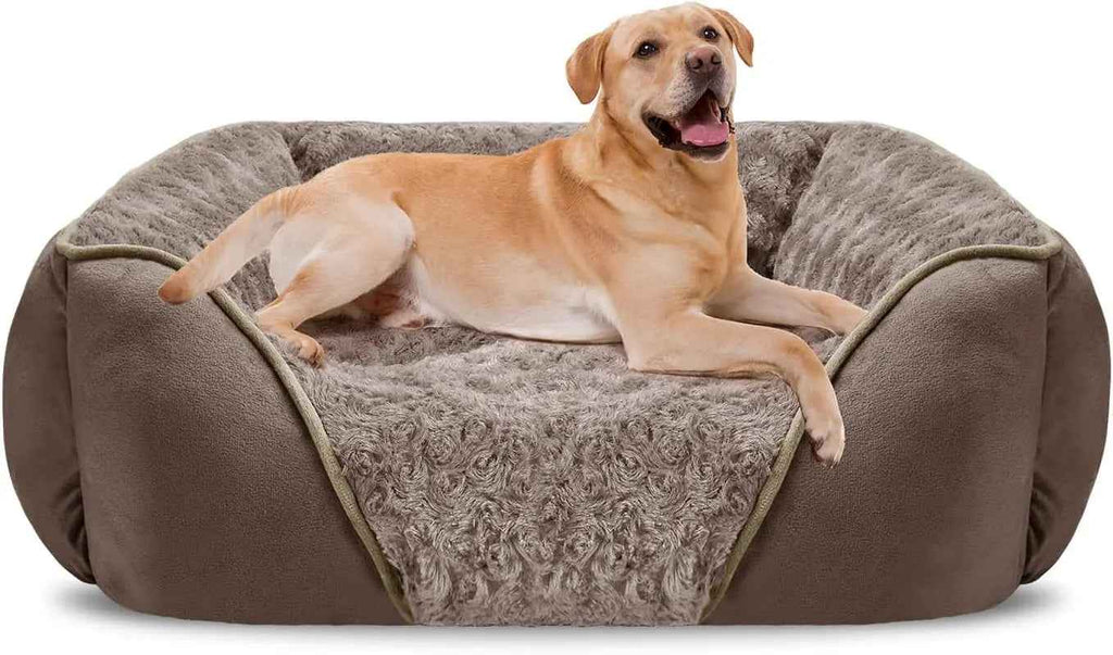 Washable Orthopedic Dog Bed – Calming Sofa for Small to Large Dogs