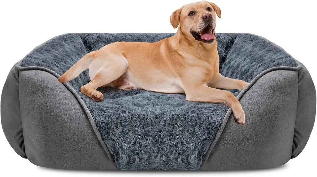 Washable Orthopedic Dog Bed – Calming Sofa for Small to Large Dogs