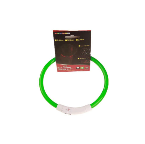 Flashing Collar USB Rechargeable For Night Walking