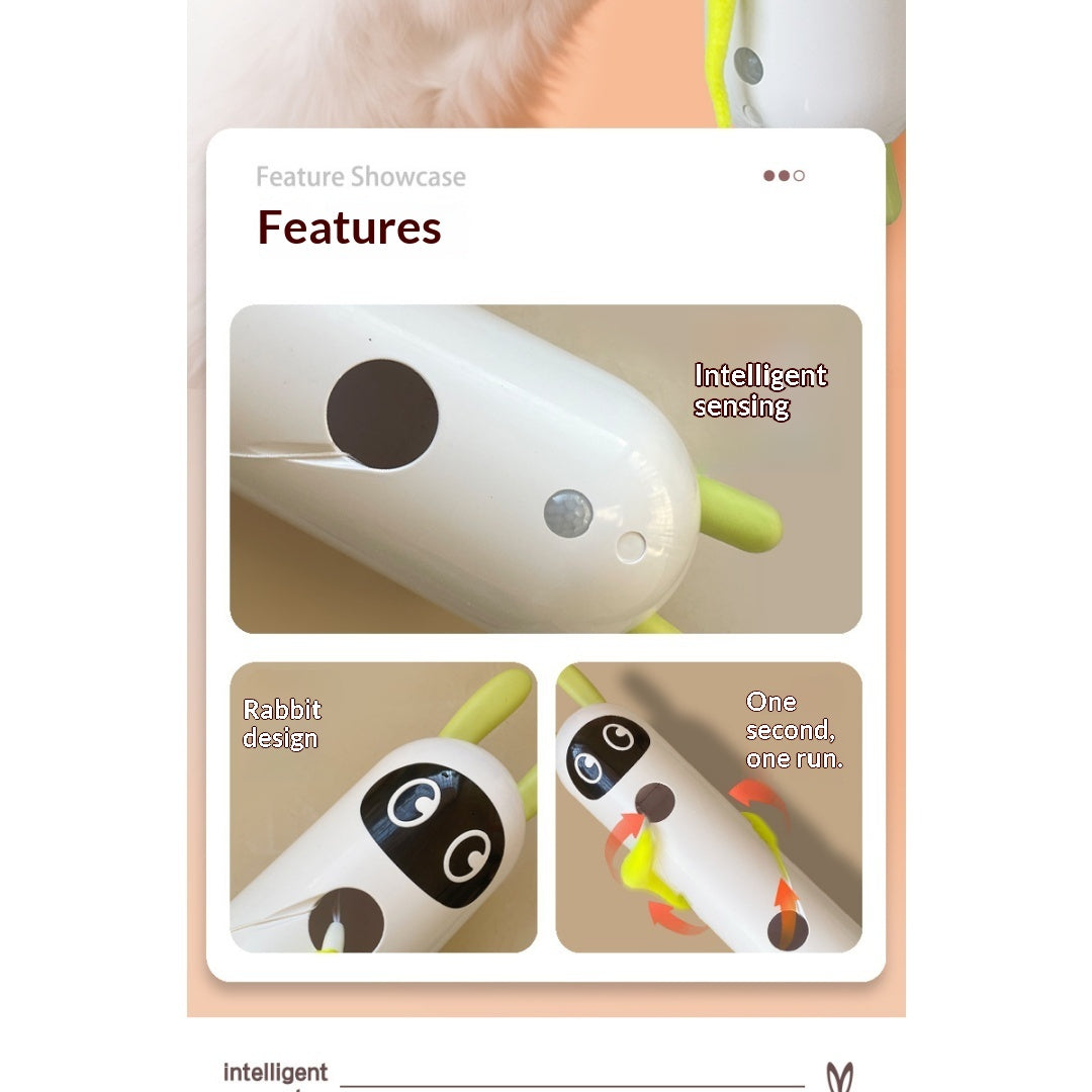 Interactive Electric Self-Play Cat Teaser Wand