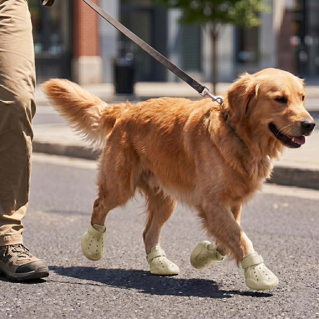 Dog Shoes For Dogs, Clogs Boots Booties Hot Pavement, Rain Waterproof Shoe Summer Sandals