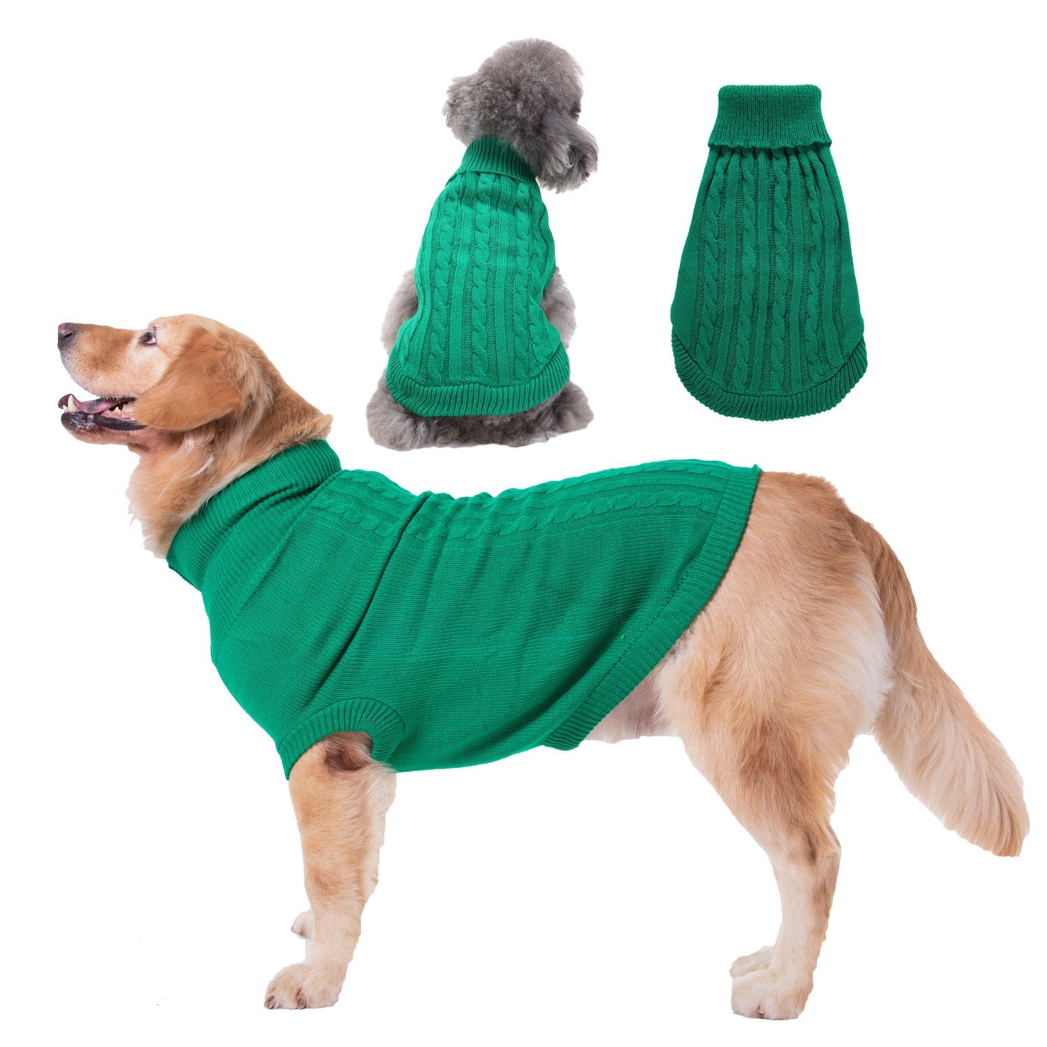 Solid Color Puppy Sweater