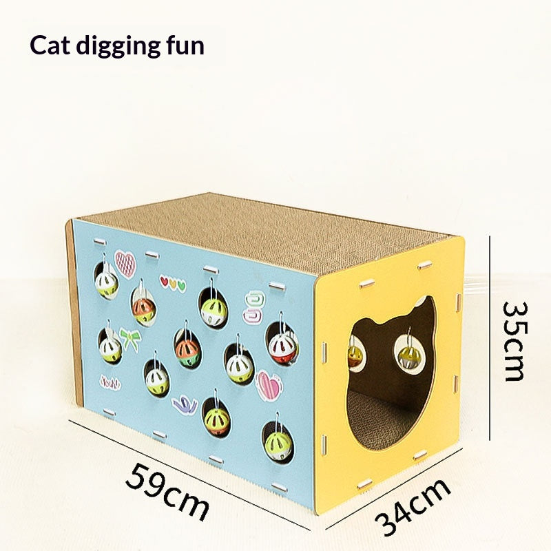 Cat Digging Toy & Scratcher Board