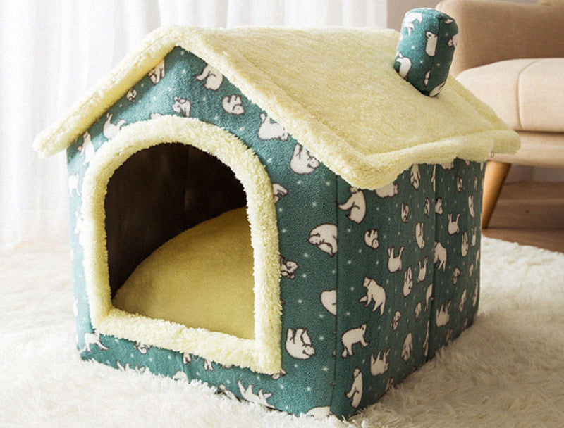 Foldable House Winter Dog Villa