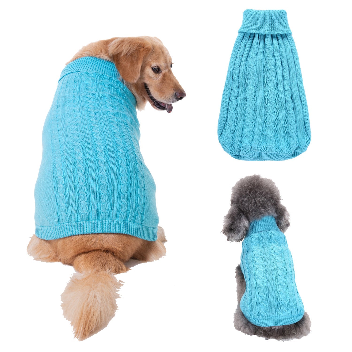 Solid Color Puppy Sweater