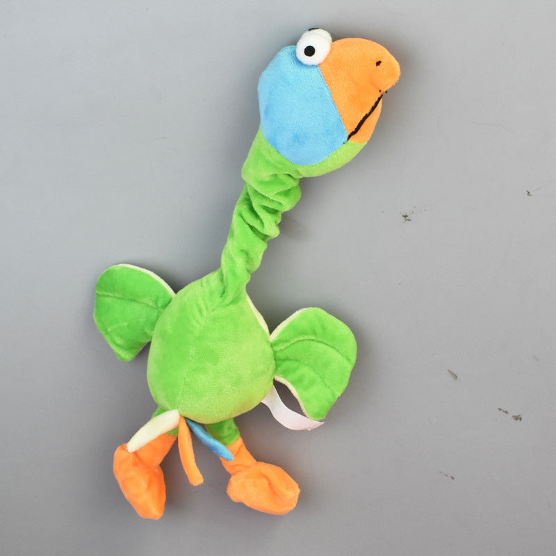 Bite-resistant Dog Plush Toy Sound