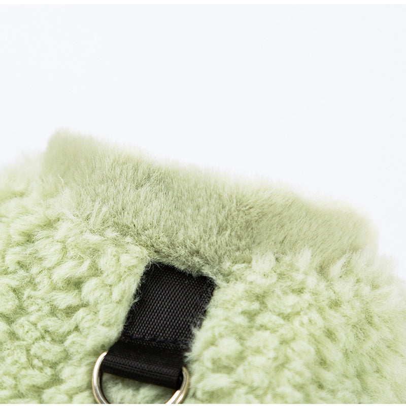 Two-legged Sleeveless Warm Fleece, Small And Medium-sized