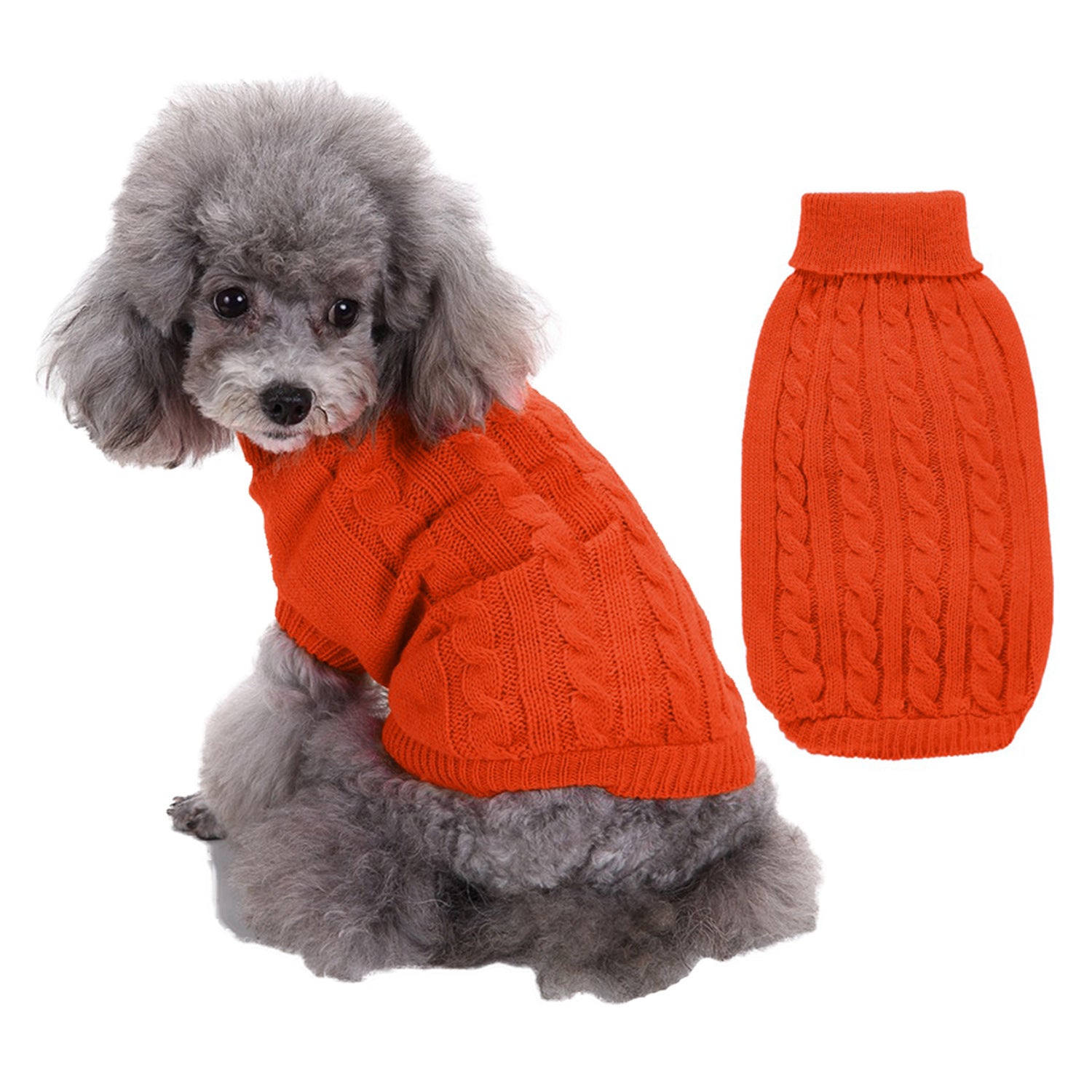 Solid Color Puppy Sweater
